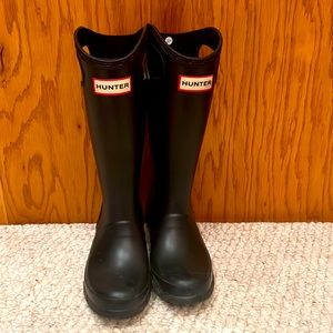 Kids’ Black Hunter Rain Boots